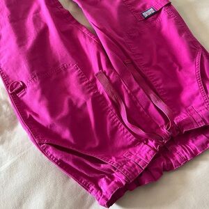 Cherokee Pink Scrub Pants